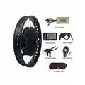 20 Inch 48V 1500W Fat Tire Electric Bike Rear Drive Motor Wheel Kit With 35A Controller S866 Meter Pedal Assist Sensor