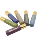 Customized 10 ml Morandi Color Roller on the Top Bottles With Golden Cap for Essential Oil