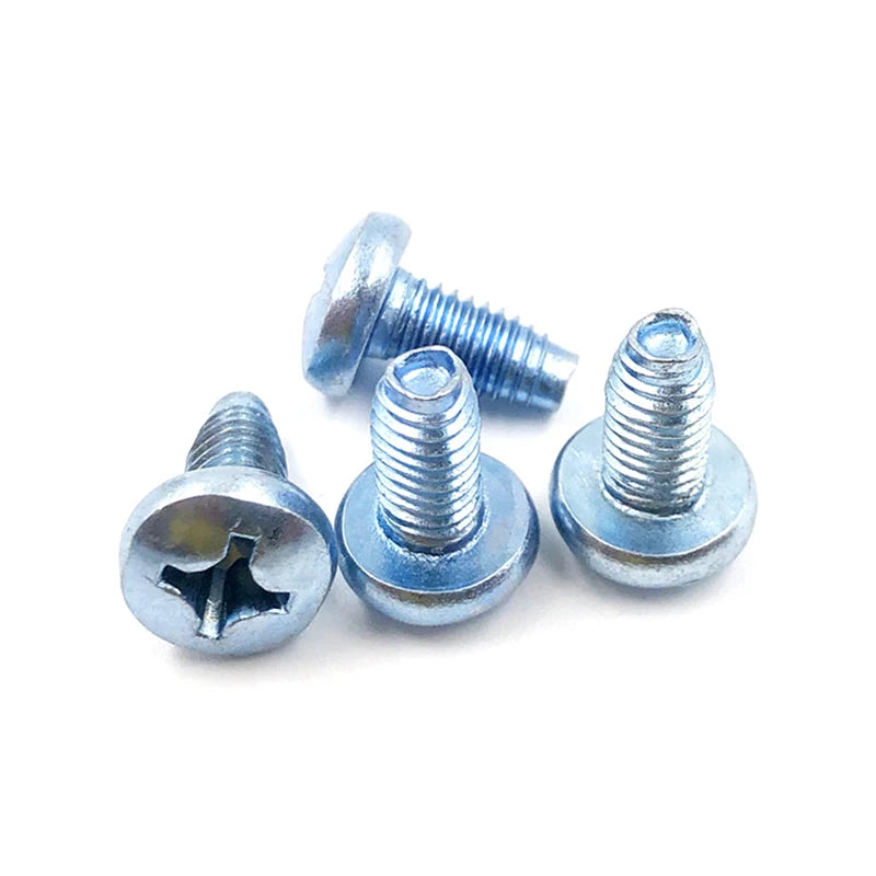 M2 M3 M4 M5 M6 M8 Customized Stainless or Carbon Steel Cross Pan Round Head Triangular Self Tapping Screws