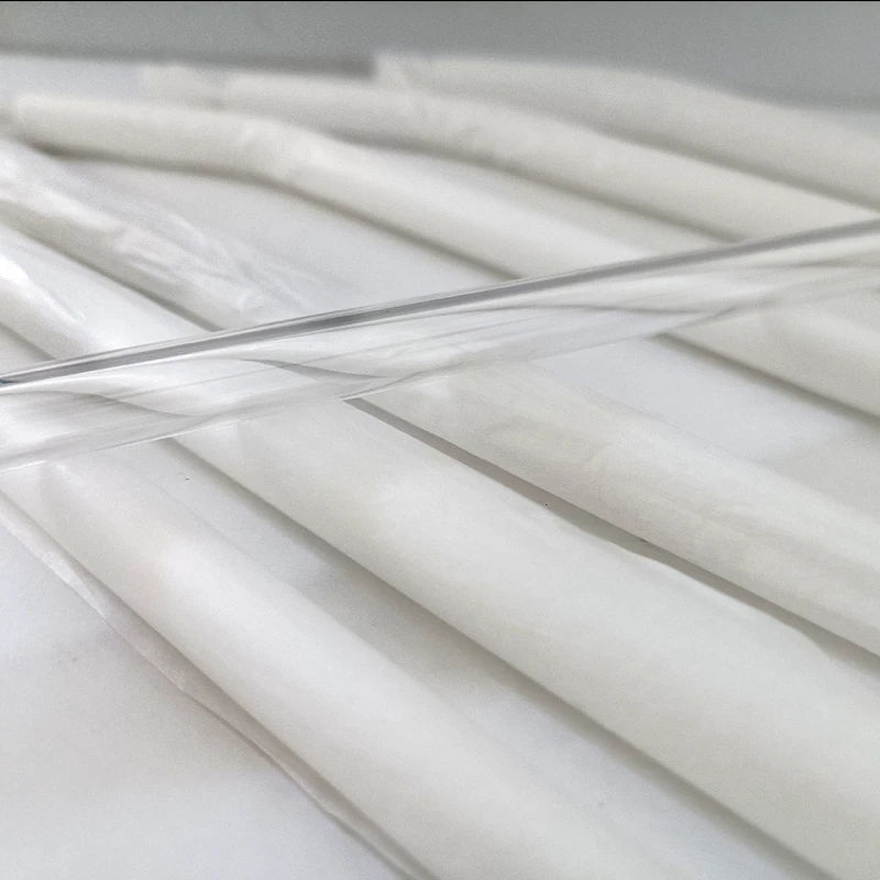 Glass Straw with Paper Wrapped High Borosilicate Glass Straws 8*180mm Straight and Bent Drinking Straw