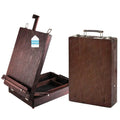 SINOART Ready to Ship Wooden French Easel Wholesale Easel Box Oil Paints Sketch Box