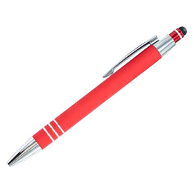 Metal Matt Finishing Celena Stylus Soft Touch Pen Cheap Custom Logo Printed Ballpen Ballpoint Pen Metal Promotional Gift Pen