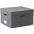 Stackable Fabric Cloth Storage Box Foldable Storage Boxes Stools & Ottomans