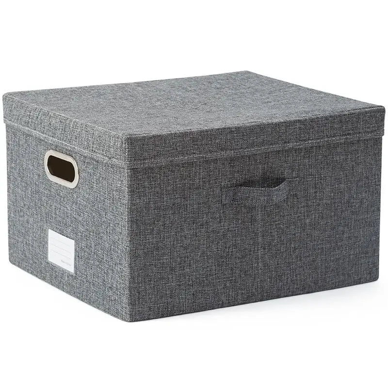 Stackable Fabric Cloth Storage Box Foldable Storage Boxes Stools & Ottomans
