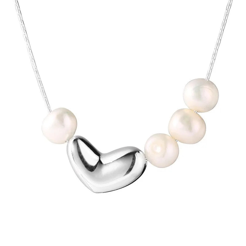 S925 Sterling Silver Brushed Ball Chain Bead Necklace Designer Choker Necklaces for Women Fashion Jewelry