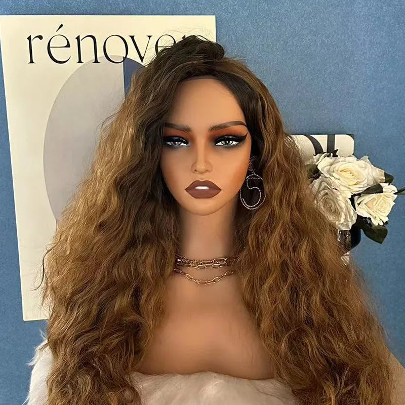 Best Selling Brown Skin Female Mannequin Head for Wig