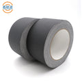 High Quality 2 Inch 30 Yards Matt Waterproof Stage Black Cloth Duct Gaffer Tape Hot Melt Adhesive Low Gloss Single-Sided Masking