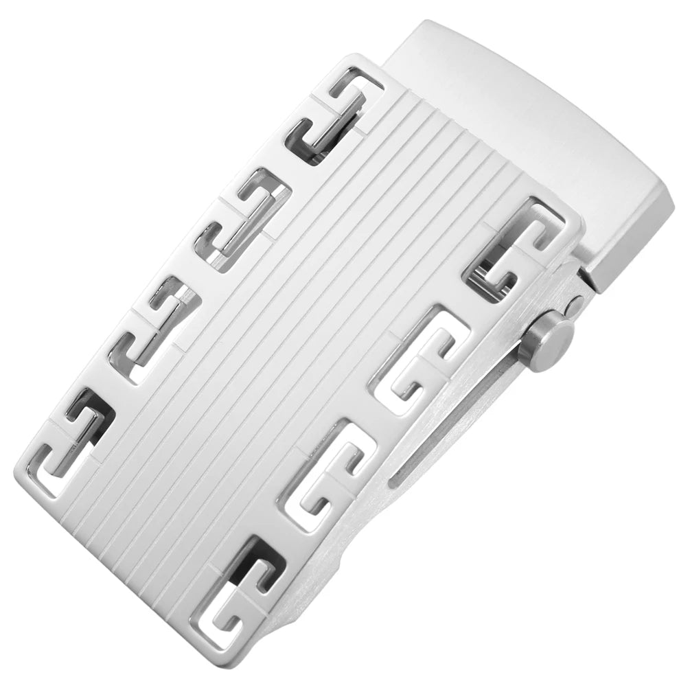 LY36-61521High Quality Inner Size 35mm Steel Customized Tail Clip Western Name Plate Belt Buckle