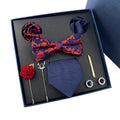 Wedding Favors Gifts Neck Tie Set Neckties Mens and Pocket Square Ties Men