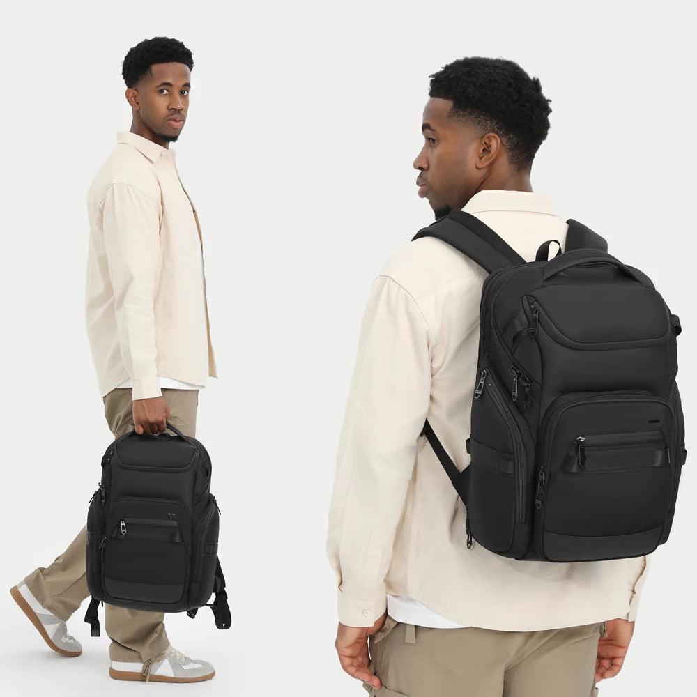 OZUKO 9799 Wholesale Customized Logo Waterproof Fashionable Backpack Large Capacity Casual Backpack for Men