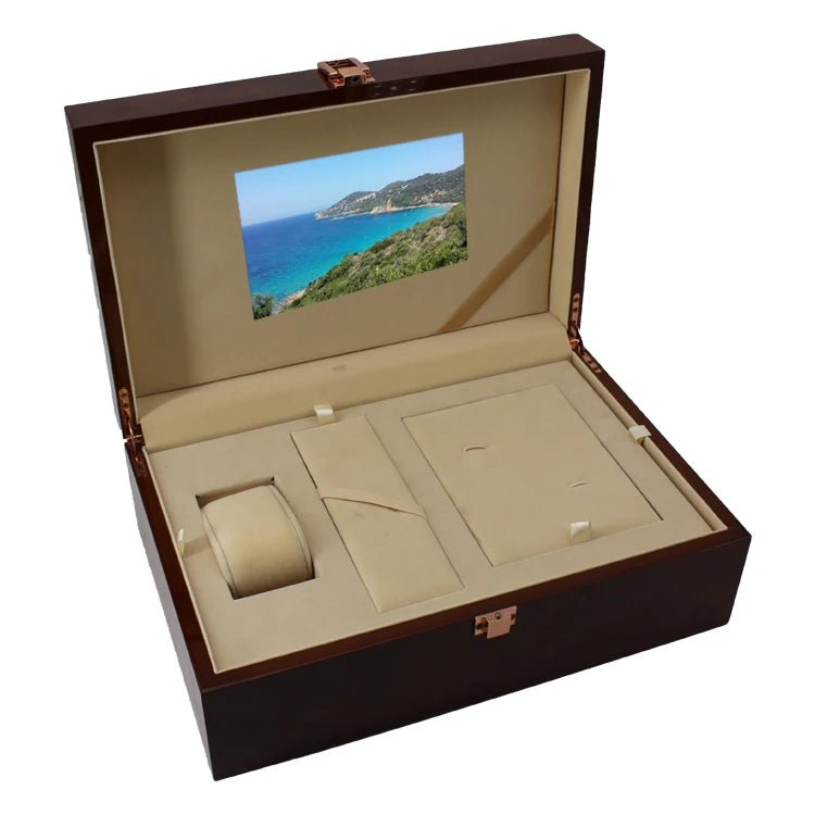Wholesale 7 Inch HD LCD Video Box-Business Gift with Rechargeable Battery and Modern Design