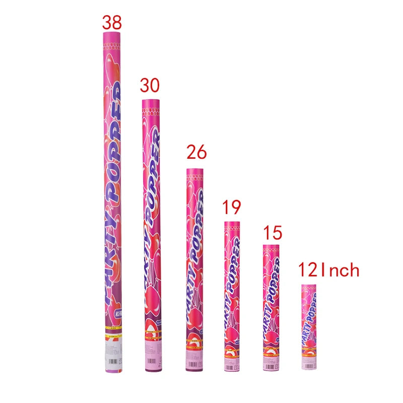 Factory Low Price Holiday Celebration Party Popper Broken Sequins Gold Leaf Confetti Cannon