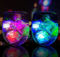 Party Wedding Decoration Led Ice Cubes for Drinks Waterproof Flash Glowing Liquid Activated Ice Cube for Club Bar