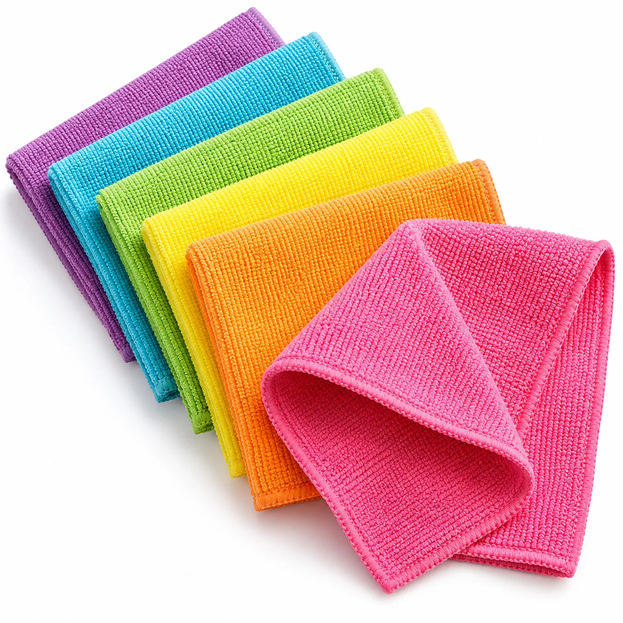 Super Absorbent Eco-Friendly Microfiber Cleaning Towel & Dish Cloth 40x40cm 250gsm 300gsm for Daily Kitchen Use