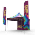 Custom Logo Design Folding Canopy 3x3 Advertising Awnings 10 by 10 Tent Gazebo Outdoor Tent for Sale with Design