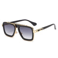 Retro Rectangle Unisex Sunglasses Trendy Punk Style UV400 Full Rim % UV Protection Casual Good Quality Designer Wholesale