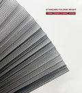 Modern Design Polyester Pleated Folding Plisse Mosquito Net Window Screen New Type Insect Screen Mesh for Sliding Door Windows