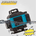 16 Line Purple 360 Rotary 4d Green Laser Level  Multi Tools Complete Kit Chargers and Battery
