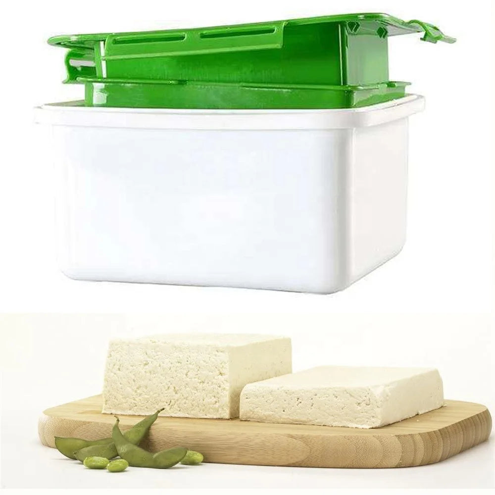 Tofu Box Household DIY Tofu Maker Press Mold Kit Doufu Pressing Mould Bean Curd Press Water Box Kitchen Utensils