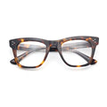 2026 Classic Retro Square Frame Acetate Eyeglasses Handmade Optical Glasses for Women Diamond Face Shape Match Ready Stock