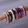 2025 Wholesale Handmade Colorful Agate Stone Beaded Bracelet 3D Pixiu Feng Shui Bracelet for Women Men