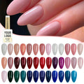Wholesale Lehchis 2025 UV LED Gel Nail Polish 300 Glitter Colors Odorless Odorless Vegan Liquid Soak off Polish Bottle Packing