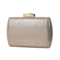 New Women Lady Bag Fresh Clutch Bag PU Handmade Banquet Dinner Evening Solid Color Shiny Party Bag