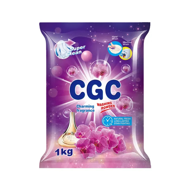High Foam Eco Friendly Laundry Detergent with Floral Scent Wholesale Price Apparel Use Powder