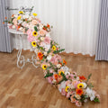 Luxury Long Artificial Flower Arrangement for Outdoor Wedding Arch Decor Flower Row Road Lead Party Scene Christmas New Year