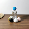 Custom Plastic Unique Round Ball Shaped Perfume Bottle Easy Crimp Capping Perfume Caps