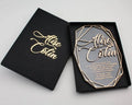 Hotsale Luxury Hot Stamping Gold Mirror Acrylic Letters Acrylic Wedding Invitation MegaBDM
