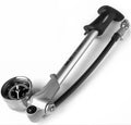 Foldable 300psi High-pressure Bike Air Shock Pump with Lever Gauge for Fork Rear Suspension Mountain Bicycle