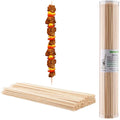 Factory Price  Eco-friendly Disposable Natural 5mm* 36inch Round/Pointed Fruit BBQ Bamboo Skewers