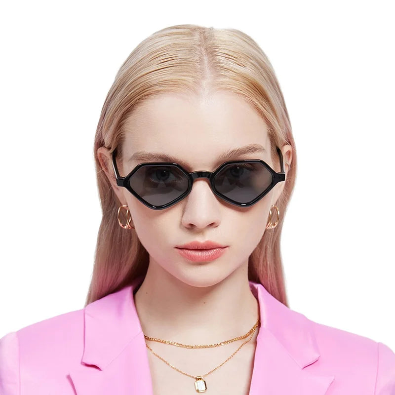New Adult Ins Wind Sunglasses with UV400 Plastic Frame Custom Logo European American Fashion Sunshade Unisex