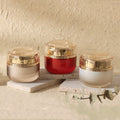 New Sample Cream Glass Jars with Golden Lid Empty 20g Face Cream Eye Cream Containers for Skincare Packaging
