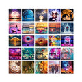 OEM ODM Factor Wholesale Custom Diamond Painting Diy Scenery Diamond Painting Short Lint Canvas 5d Diamond Painting Canvas Print