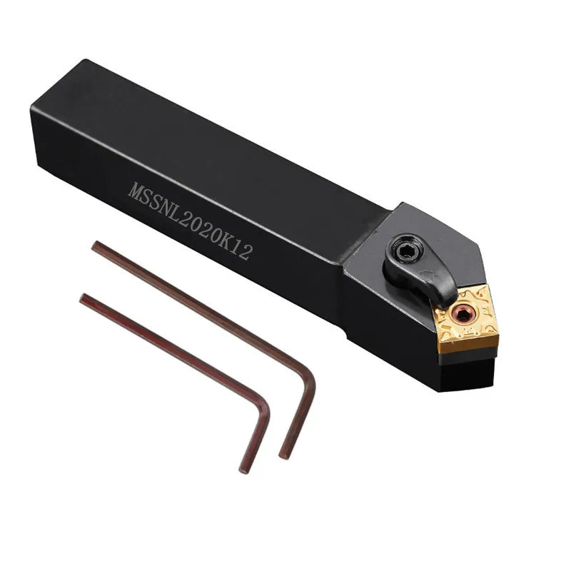 45 Degree CNC Lathe Machine Turning Tool MSSNR/L 1616H12  External Turning Tool Holder for SNMG Insert