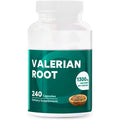 Organic High Strength Valerian Root Capsules Natural Sleeping Supplements for Adults Support Restful & Deep Sleep