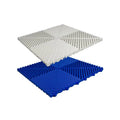 Interlocking Solid Garage Floor Tiles - Heavy-Duty Anti-Slip for Car Wash 4S Shops Outdoor | Easy Installation & Weatherproof