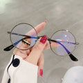 New Arrival UV400 Anti Blue Light Blocking Lightweight Punk Style Computer Glasses Unisex Full Rim Metal Frame Eyeglasses All