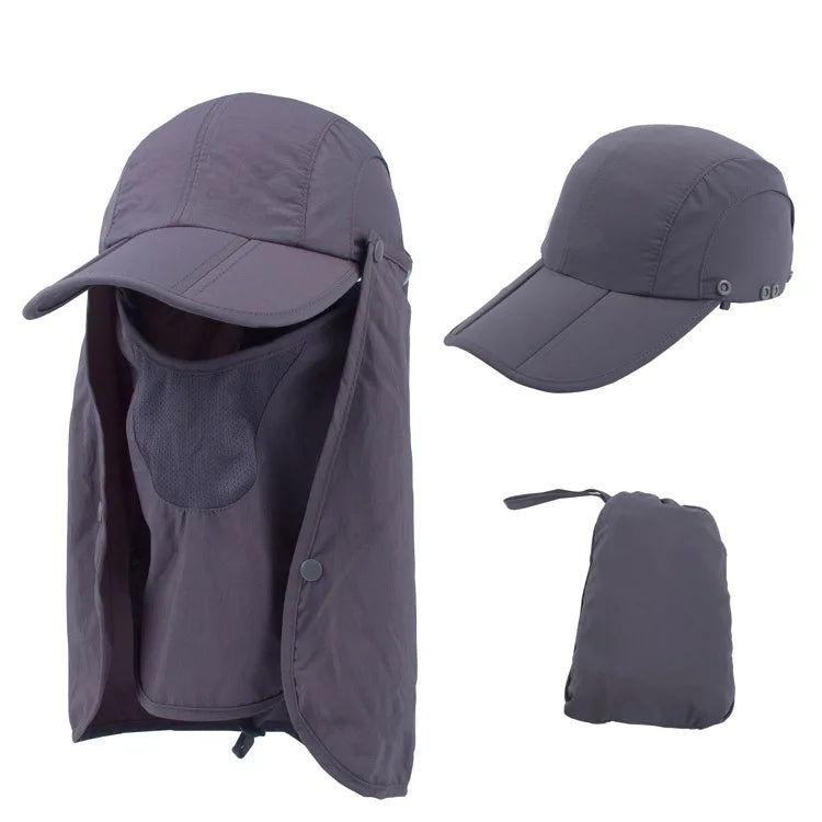 New Fashion Multi Color Sport Uv Protection Outdoor Climbing Cap Sunproof Hiking Hat