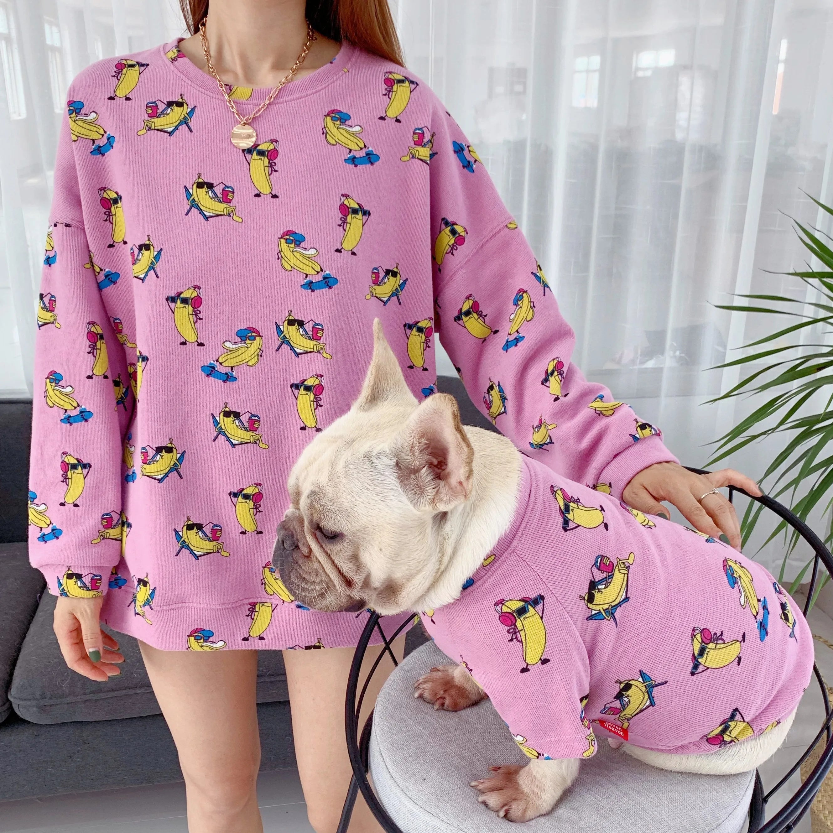 Matching Pet and Owner Dog Hoodies