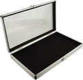 Aluminum Case for  Glass 50 Gem Jar Black Insert Jewelry