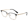 T81626 Fashion Ready Stock Gold square Titanium Eye Glass Frames