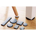 Heavy Round 25mm Plastic Ptfe Adhesive Leg Protector Furniture Chair Glides Slider Moving Pads
