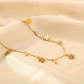 Fashion Stainless Steel Snowflake Pendant Rhinestone Necklace Special Snowflake Necklace Gift for Women