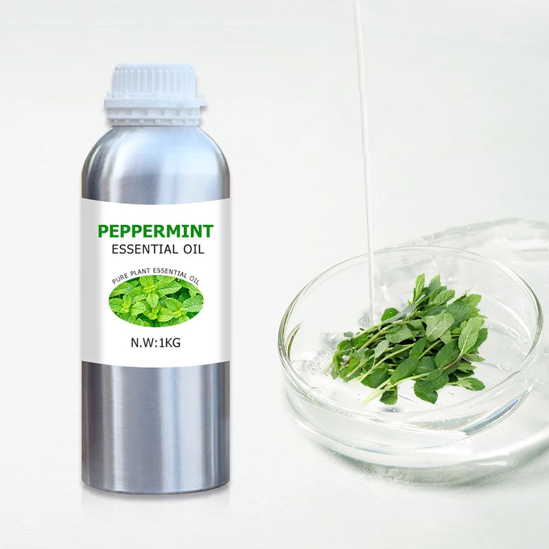 Private Label Organic Essential Oils Pepper Mint Bulk Peppermint Essential Oil Natural for Skin Hair Aromatherapy