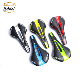Waterproof Comfortable Mountain PU Bicycle Cushion Long Road Bike Saddle Seat
