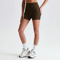 XW-6003 Classic Hot Selling Wholesale Ribbed Leggings Active Jogger Wear High Waist Gym Seam Custom Logo Yoga Shorts Women MegaBDM