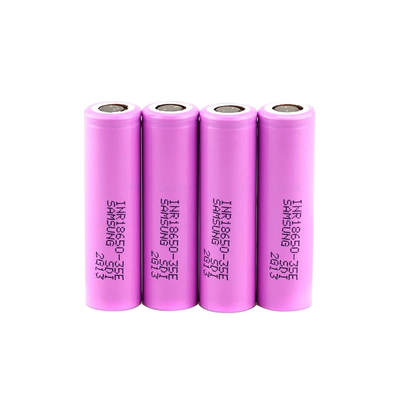 Rechargeable 18650 Li-ion Battery Inr18650 35E 3500mAh 3.7v Cylindrical Li Ion Cell